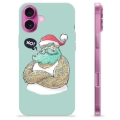 Capa de TPU - iPhone 16 Plus - Pai Natal Moderno