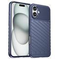 Capa em TPU Thunder Series para iPhone 16 Plus - Azul