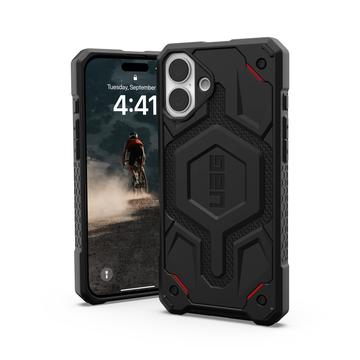 Capa magnética UAG Monarch Pro Kevlar para iPhone 16 Plus - Preto