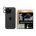 Protetor de lente de câmara PanzerGlass Safe para iPhone 16 Pro/16 Pro Max - Alumínio preto