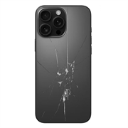 Reparação da capa traseira do iPhone 16 Pro - só vidro - Black Titanium