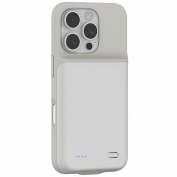 Capa com Bateria de Backup para iPhone 16 Pro - 7000mAh - Branco