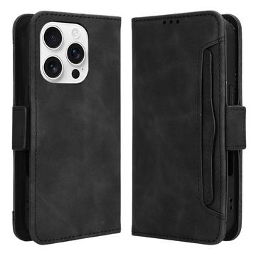 Capa para iPhone 16 Pro com porta-cartões - Preto