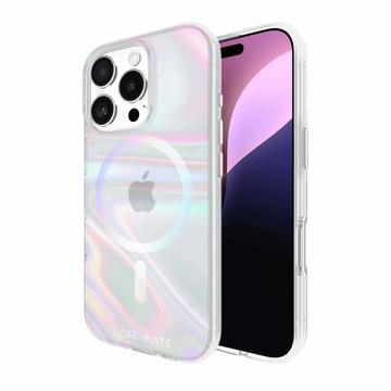 Capa Case-Mate Soap Bubble MagSafe para iPhone 16 Pro - Transparente