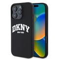 Capa iPhone 16 Pro DKNY Liquid Silicone Arch Logo - Compatível com MagSafe - Preto