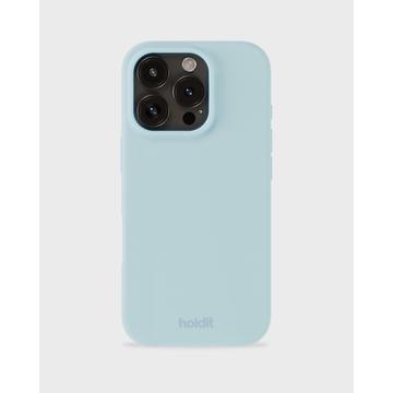 Capa de silicone Holdit para iPhone 16 Pro - Azul mineral