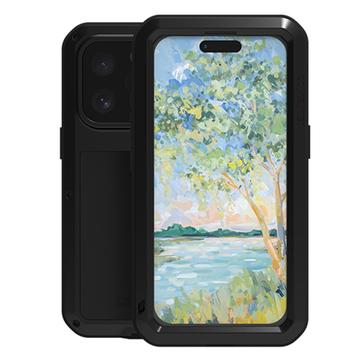 Capa Híbrida Love Mei Powerful para iPhone 16 Pro Max - Preto