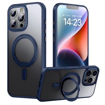 Capa híbrida com suporte magnético para iPhone 16 Pro Max