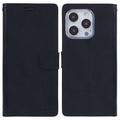 Capa de carteira para iPhone 16 Pro Max Mercury Goospery Blue Moon - Preto