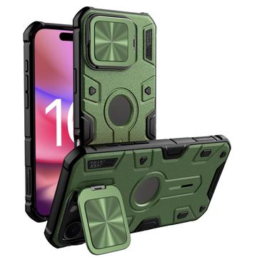 Capa híbrida para iPhone 16 Pro Max Nillkin CamShield Armor Prop - Compatível com MagSafe