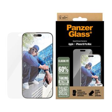 Protetor de Ecrã PanzerGlass Classic Fit para iPhone 16 Pro Max