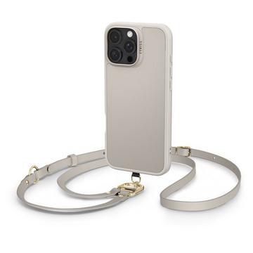 Capa para iPhone 16 Pro Max Spigen Cyrill Kajuk Classic Charm Mag com fita adesiva - Creme