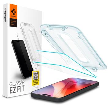 Protetor de Ecrã Spigen Glas.tR Ez Fit para iPhone 16 Pro Max - 2 Unidades