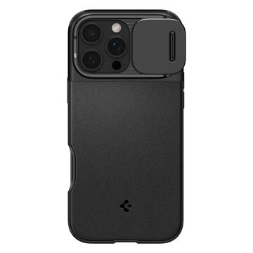 Capa Spigen Optik Armor Mag para iPhone 16 Pro Max - Preto