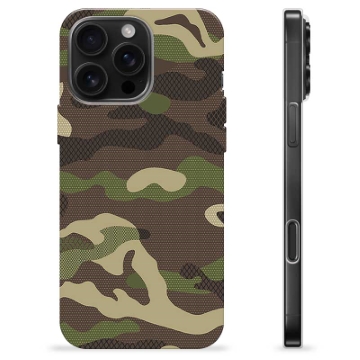 Capa de TPU - iPhone 16 Pro Max - Camuflagem