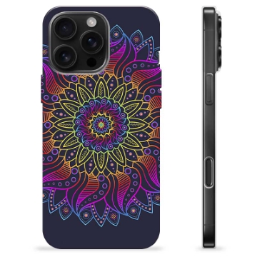 Capa de TPU - iPhone 16 Pro Max - Mandala Colorida