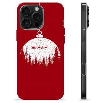 Capa de TPU - iPhone 16 Pro Max - Bola de Natal