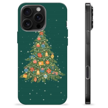 Capa de TPU - iPhone 16 Pro Max - Árvore de Natal