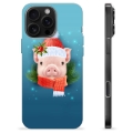 Capa de TPU - iPhone 16 Pro Max - Porquinho de Inverno