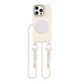 Capa para iPhone 16 Pro Max Tech-Protect MagNecklace MagSafe - Latte