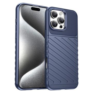 Capa em TPU Thunder Series para iPhone 16 Pro Max - Azul