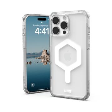 Capa UAG Série Plyo MagSafe para iPhone 16 Pro Max - Branco / Gelo