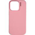 Capa de silicone para iPhone 16 Pro Nudient Base - Rosa bebé