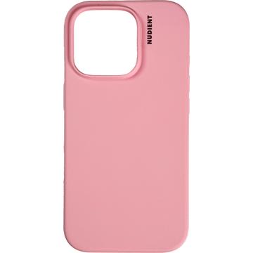 Capa de silicone para iPhone 16 Pro Nudient Base - Rosa bebé