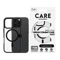 Capa PanzerGlass Care Urban Combat para iPhone 16 Pro - Compatível com MagSafe - Preto