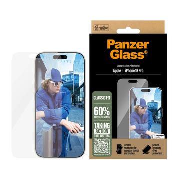 Protetor de Ecrã PanzerGlass Classic Fit para iPhone 16 Pro