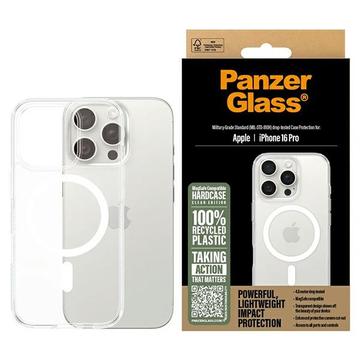 Capa compatível com MagSafe para iPhone 16 Pro PanzerGlass HardCase - Branco / Transparente