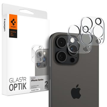 Protetor de Câmara Spigen Optik.tR para iPhone 16 Pro/16 Pro Max