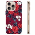 Capa de TPU - iPhone 16 Pro - Flores Vintage