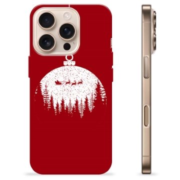 Capa de TPU - iPhone 16 Pro - Bola de Natal