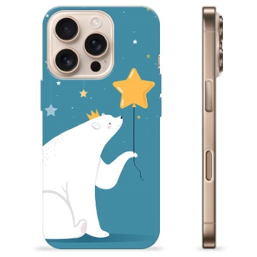 Capa de TPU - iPhone 16 Pro - Urso Polar