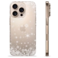 Capa de TPU - iPhone 16 Pro - Flocos de Neve