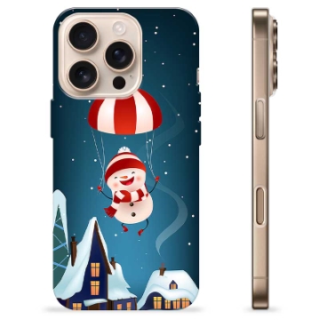 Capa de TPU - iPhone 16 Pro - Boneco de Neve