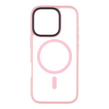 Capa híbrida Tactical MagForce Hyperstealth para iPhone 16 Pro - Cor-de-Rosa