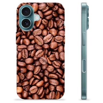 Capa de TPU - iPhone 16 - Grãos de Café