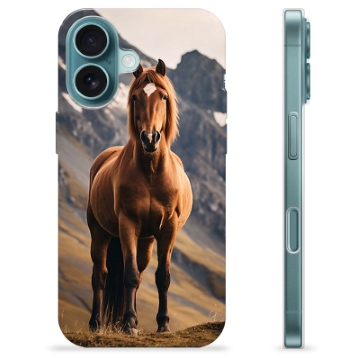 Capa de TPU - iPhone 16 - Cavalo