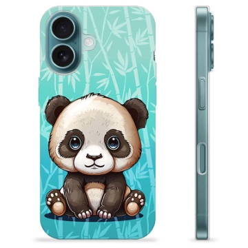 Capa de TPU - iPhone 16 - Panda