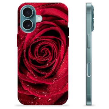 Capa de TPU - iPhone 16 - Rosa