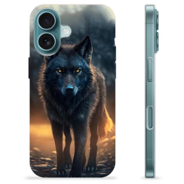 Capa de TPU - iPhone 16 - Lobo