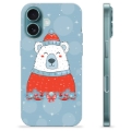 Capa de TPU - iPhone 16 - Urso de Natal