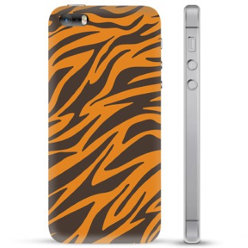 Capa de TPU para iPhone 5/5S/SE  - Tigre