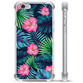 Capa Híbrida para iPhone 6 / 6S  - Flores Tropicais