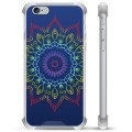 Capa Híbrida para iPhone 6 Plus / 6S Plus  - Mandala Colorida