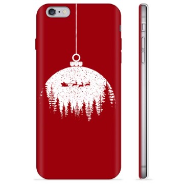 Capa de TPU para iPhone 6 / 6S  - Bola de Natal