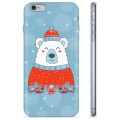 Capa de TPU para iPhone 6 / 6S  - Urso de Natal