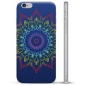 Capa de TPU para iPhone 6 Plus / 6S Plus  - Mandala Colorida